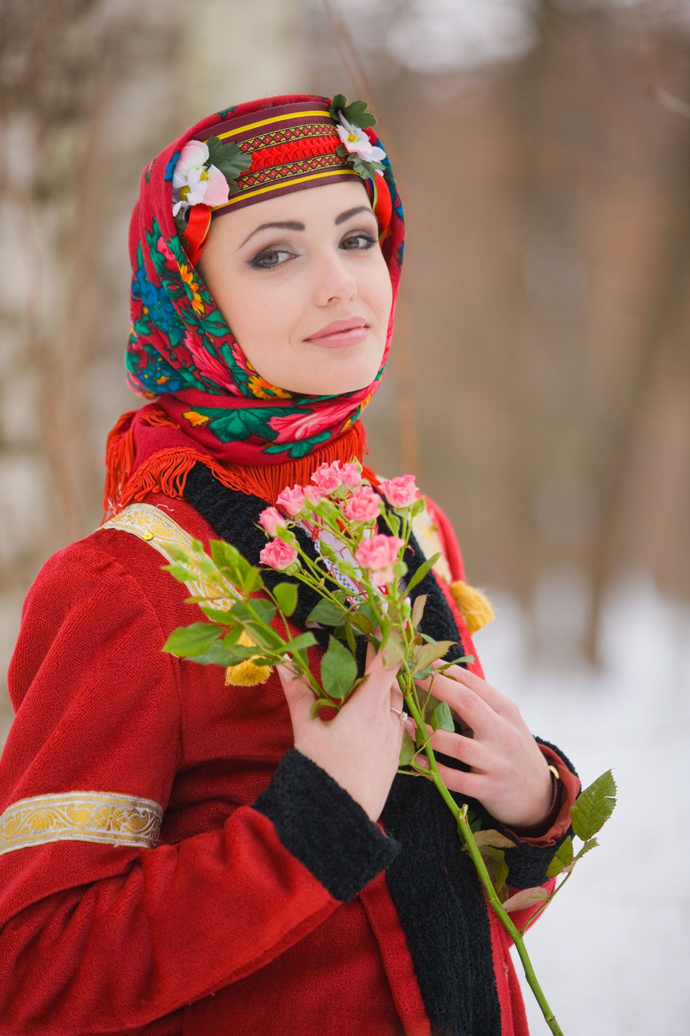 Sexy girl Girls in Slavic costumes in Zahedan